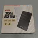 Portable External Hard Drive Storage Expansion Mobile HDD USB 3.0 USB-C for PC, Mac, Desktop, Laptop, PS4, Xbox One X/S, Xbox 360, Office & Game (Black, 1TB)