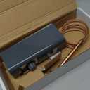 Long Term W1609-101 Refrigeratior Thermostat Temperature Controller from -30 Degrees F to 90 Degrees F (-34 Degrees C to 32 Degrees C), Capillary Length 5'