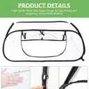 47x20x16 Inch Pop Up Mesh Plant Cover for Garden Raised Beds