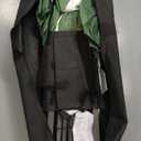 Nazhura 10' x 10' Pop Up Canopy Tent with Sand Weight Bag, Awing for Patio, Freestanding Sun Shelter for Picnic and Camping, One Person Setup, White (Green)