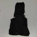 Truform 2030 mmHg Compression Stockings for Men and Women, Thigh High Length, DotTop, Open Toe, Black, Large