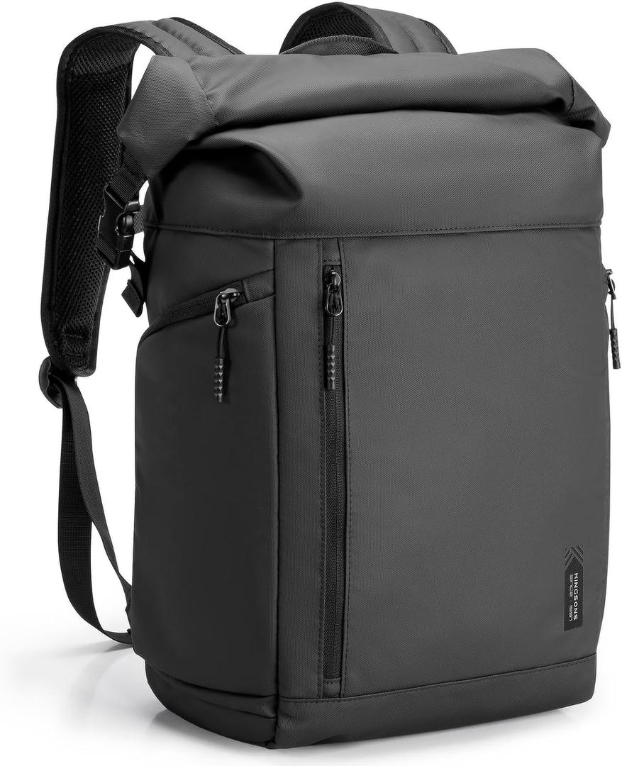 Kingsons Travel Laptop BackpackAnti Theft Business Backpack for Men Womens Lightweight Waterproof Backpacks Computer Bag Fits 15.6 Inch Laptop and Notebook