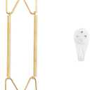 Bilillo Plate Hangers for The Wall, Suitable for 10-14 inch Decorative Plate, Stainless Steel Invisible Heavy Duty Wire Plate Holder with Wall Hooks, Plate Hangers for Displaying Plates