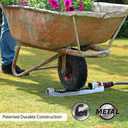 Eden 94110 Heavy-Duty Metal Oscillating Sprinkler | Covers Up to 3,315 sq. ft., 18 Precision Nozzles, Adjustable Range, Turbo Drive Motor, Quick Connect Bundle