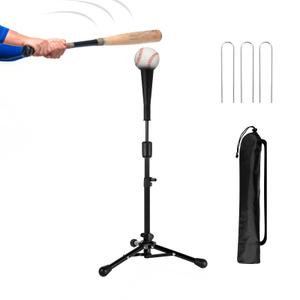 23.5 to 39.76 Inches Baseball Tee for Kids, Batting Tees for Baseball with Carry Bag, Portable Stable Tanner Tee, Baseball Training Equipment Aged 5-12, Softball Tee for Batting and Hitting