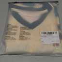 Men's Plus Size Jersey T-Shirts Number Graphic Tees Short Sleeve V Neck Tee Shirt (3X-Large)