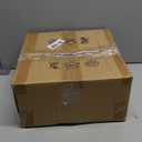 Plug in Pendant Light Hanging Lights with in Cord Mid Century Modern Gold Hanging Lamp Flower Glass Amber Vintage Dimmable Chandelier Ceiling Fixture for Living Room,Kitchen,Boho