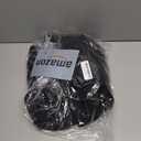 GLAMBURG 100% Cotton 2 Pack Oversized Bath Towel Set 28x55 Inches, Ultra Soft Highly Absorbant Compact Quickdry & Lightweight Large Bath Towels, Ideal for Gym Travel Camp Pool - Black