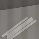 56.7in Cable Hider Cord Hider, Wire Covers for 2-4 Cords on Wall, Premium Cord Covers for Wires on Wall, Easy Set-up Wire Hider to Hide Tv Wires, Lamp, Speaker Cords, W0.95 H0.55in, White