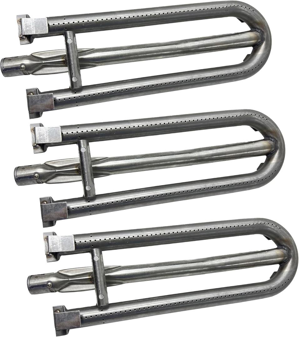 Direct Store Parts DA109 (3-Pack) 19 1/8" x 6" Stainless Steel BBQ Replacement Parts for Brinkmann/Charmglow 810-8905-S and DCS Gas Grills, 3 Pack Burner Tube Grill Pipe Accessories