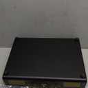 Vinyl Record Player Suitcase with Built-in Speakers, Portable Turntable with RCA, Line in,Bluetooth and Headphone Jack for Records, Vintage LP Player in PU Leather Black