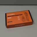 Focemta Circuit Breaker Finder & GFCI Outlet Tester with Digital LCD Display, 90-135V Electrical Circuit Tracer Tool for Electricians/DIY  Lightweight (Includes Batteries & Carrying Case) (Orange)