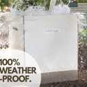 Premium Outdoor AC Cover - Waterproof & Heavy Duty Central Air Conditioner Cover for Outside Units - 26x26 in.