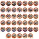 Double Donut Coffee Variety Pack, Including Flavored Coffee Pods, Medium Roast, & Dark Roast Coffee, Single Serve Coffee for Keurig K Cup Brewers, 40 Count
