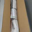 VIVOSUN Outdoor Handrail, 2 Step Stair Handrail, 26" x 36" Fits 1 to 2 Steps, Wrought Mattle Iron Stair Railing with Curved Ends and Balusters for Concrete Steps, Porch Steps, One-step Assembly, Black