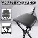 ZRFCXE Cane with Seat, Adjustable Unisex Cane with Seat Folding Lightweight, 38.58"