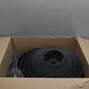 4 inch Tall Landscape Edging Kit 80FT Garden Edging with 150 Spikes for Lawn Edging and Flower Beds (Black, 80FT)