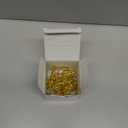 Gold Bow Shower Curtain Hooks, 12 Pack Decorative Metal Rust Proof Shower Curtain Rings for Bathroom, Elegant Cute Curtain Hangers for Standard Shower Rods