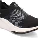 Skechers Womens Go Walk Max Walker Sally (9, Black/White)