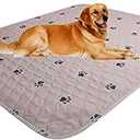 Washable Puppy Pads - Reusable, Super Absorbing, Waterproof, Large Dog Pee Pads for Dog Bed Mat