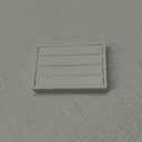 White PU Leather 3-Slots Jewelry Ring Display Tray Showcase Small Jewelry Display Organizer Tray for Rings (S)
