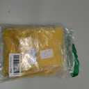 Jusmate Velvet Accent Chair Cover Slipcover, Armless Stretch Super Soft Thick Velvet Chair Slipcovers for Armless Chair Furniture Protector with Elastic Bottom, Yellow Mustard