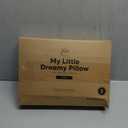 KeaBabies 2-Pack Toddler Pillow 14x20 - Soft Organic Cotton Kids Travel Bed Pillows for Sleeping, School, Nap, Machine Washable, Toddlers 2 to 5, Pillowcase Sold Separately (Soft White)