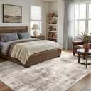 DMOYEST 10x12 Area Rug for Living Room Washable Abstract Indoor Carpet