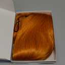 Long Orange Wavy Wig for Women 26 Inch Curly Wavy Wig Natural Looking Synthetic Heat Resistant Fiber Wig for Daily Party Use