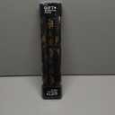 Toptime Christmas Wrapping Paper Roll, 17In x120In Black Gold Gift Wrapping Paper with Gift Bows Stickers, Metallic Foil Wrapping Paper w/Snowflake Christmas Tree Reindeer Design for Holiday New Year