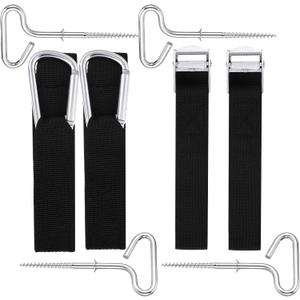 8 Pcs Winter Ice Shelter Accessories Ice Anchors Kit Fishing Tent Anchors Shelter Camping Peg for Winter Fishing Tent (Silver)