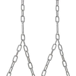 Heavy Duty 7.8 Ft Porch Swing Hanging Chain Kit - 304 Stainless Steel - 700 Lbs Weight Capacity - Ideal for Porch Swings, Benches, Playgrounds
