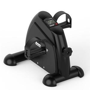 FITKS360 Under Desk Elliptical & Mini Exercise Bike – Seated Electric Leg Exerciser & Magnetic Pedal Machine for Seniors Arms & Legs Workout with Remote, LCD Display & 5 Adjustable Resistance/Speeds