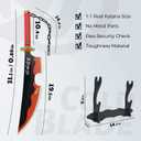 Cold Blade Anime Sword - 41 inches Anime Katana Replica with Belt and Stand - Durable Sword Perfect for Cosplay - Sword with Authentic Design