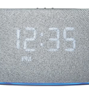 iLive Gentle Wake Alarm White Noise Machine Digital Round Tabletop Modern with Alarm