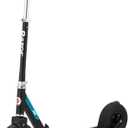 Razor A5 Air Kick Scooter for Kids Ages 8+ - Extra-Long Deck, 8" Pneumatic Rubber Wheels, Foldable, Anti-Rattle Handlebars, for Riders up to 220 lbs