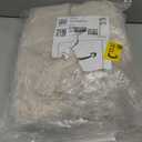 Zubebe 24 Pcs 7 Inch Christmas Mini Stockings Knit Christmas Rustic Cable Stocking Small Farmhouse Fireplace Hanging Ornament for Tree Xmas Holiday Family Party Decor(Ivory)