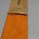 Solino Home Linen Pumpkin Hemstitch Table Runner 60 Inches - 100% Pure Linen Small Table Runner 14 x 60 Inch Ideal for Dresser and Coffee Tables - Classic Hemstitch