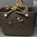 Beach Bag Rubber Tote Bag - Waterproof Travel Bag for Women Washable Tote Bag Handbag for Sports Beach Market Pool, XL