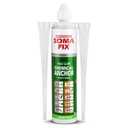 Construction Adhesive - Fast Curing Anchoring Adhesive for Concrete, Brick, Stone & Fasteners - Gray Structural Bonding with Extra Nozzle (10.1 fl oz / 300ml)