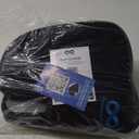 Everlasting Comfort Doctor Recommended Memory Foam Seat Cushion for Office Chairs & Car - Ergonomic Office Desk Accessories - Cushions for Tailbone Pain Relief, Sciatica & Back Support Pillow (Large, 01. Black)