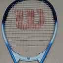 Wilson Tour Slam Lite Tennis Racket, Made With V-Matrix Technology Great For Beginners, Provides Exceptional Forgiveness & Rebound Energy, Colour: Blue