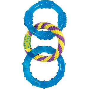 Petstages Orka Dental Links Dog Chew Toy (Small Breeds & Puppy (Pack of 1))