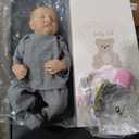 Reborn Baby Dolls - Realistic Baby Doll Girl, Real Life Baby Dolls with Cute Soft Vinyl Body, Real Baby Doll Newborn Lifelike Baby Gift with Accessories for 3+ Years Old Kids