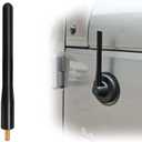 4 Inch Aluminum Antenna Compatible with Jeep Wrangler Gladiator JK JKU JL JLU TJ Rubicon Sahara Unlimited Sport,for Jeep Wrangler Antenna Replacement