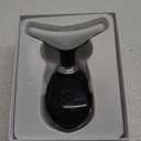 Red-Light-Therapy-for-Face-and-Neck, 7 Color Face Massager Tool for Wrinkles, Double Chin, Vibrating Facial Massager with Thermals for Skin Care, Glossy Black