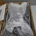 Car Dog Barrier Net for Large SUV Trunk 56" More Coverage Car Pet Back Seat Divider with See Through Mesh Cargo Area Gate for Dog Black (Large)