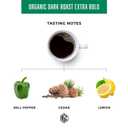 Real Good Coffee Company Whole Bean Coffee - Organic Dark Roast - 100% Arabica Espresso Beans - Strong Coffee Option - 32 Oz (EXP 02/20/26)