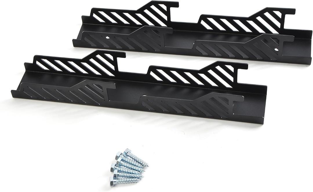 Jack Stand Wall Mount Organizer Brackets (Fits 5 & 6 T)