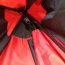 MRTLLOA Automatic Open Golf Umbrella, Extra-Large Oversized Double Canopy Vented Windproof Waterproof Stick Rain Golf Umbrellas for Men and Women(Red Black/ 62 in)